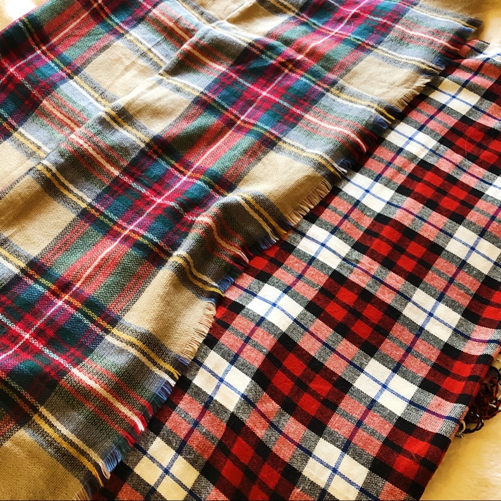 Pack of 2 Blanket Scarves